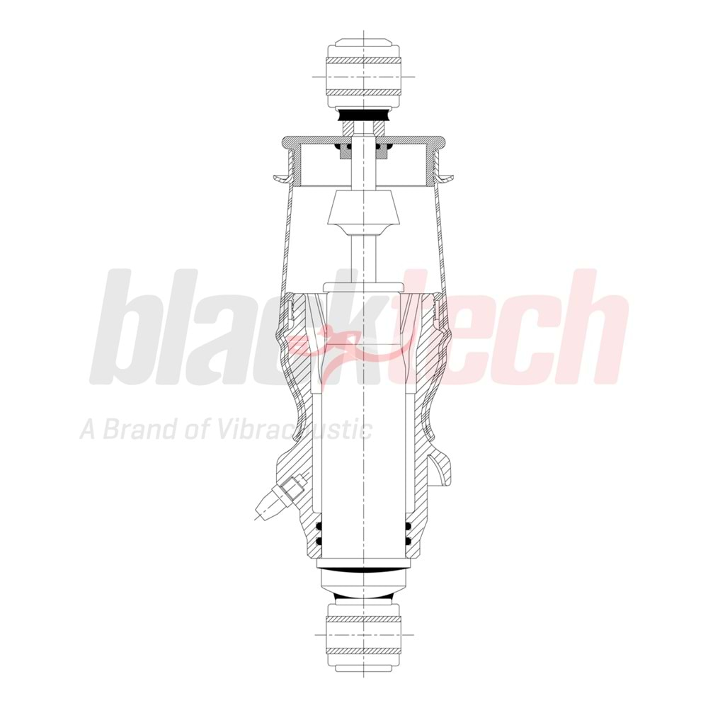 BLACKTECH 11005CA KABİN AMORTİSÖRÜ ARKA 463/464