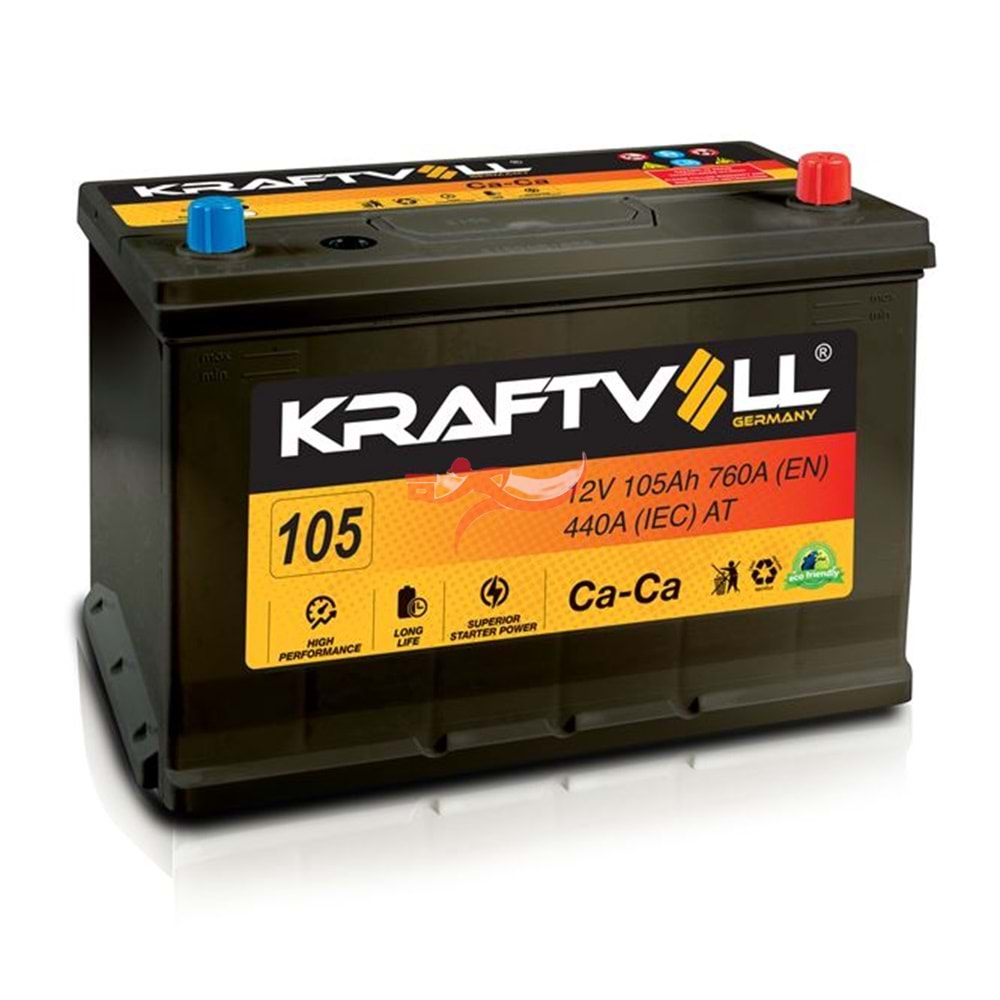 KRAFTVOLL 18020001 12V 105AH AKÜ