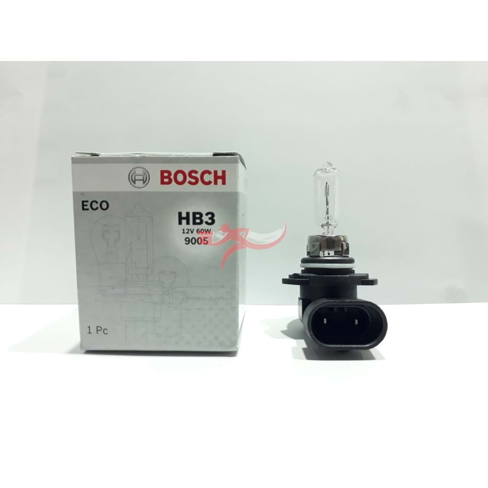 BOSCH 1987302807 12V 65W HB3 FAR AMPULU 9005 EGRİ SOKETLİ