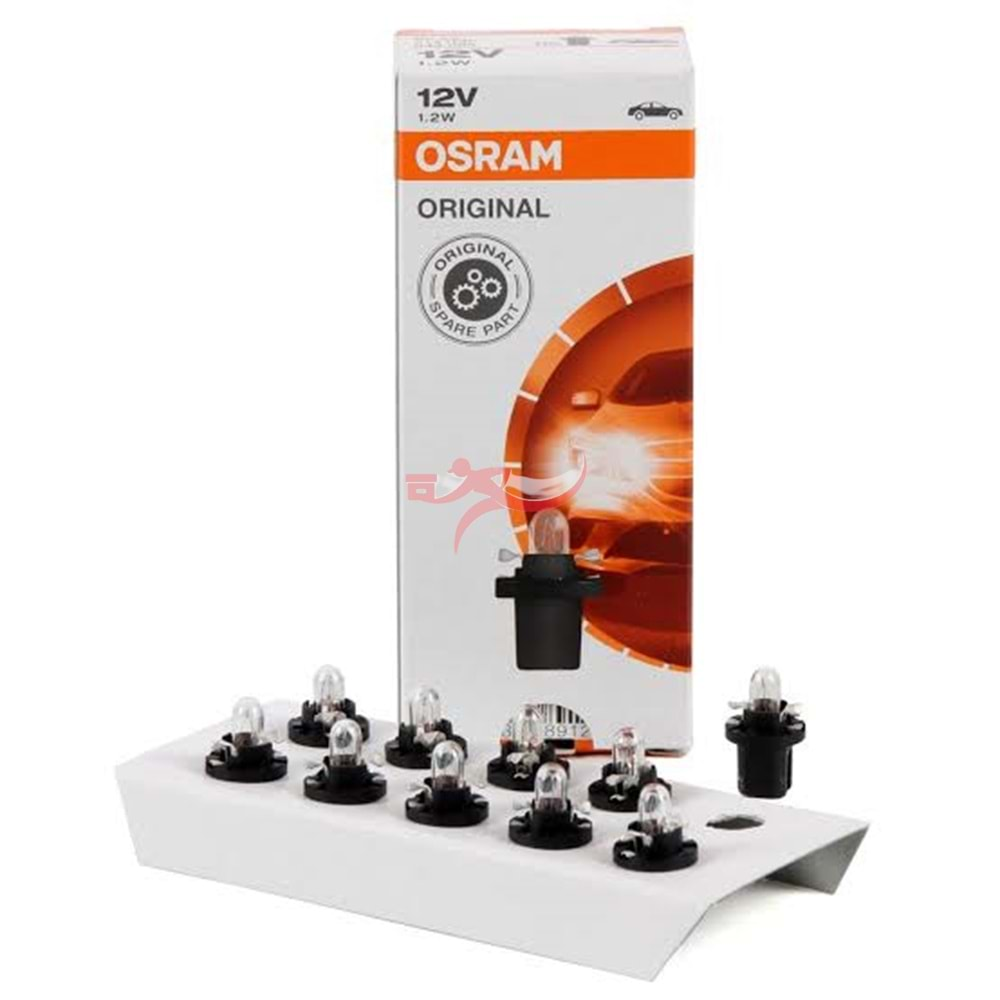 OSRAM 2721MF 12V 1,2W SAAT AMPULÜ DUYLU