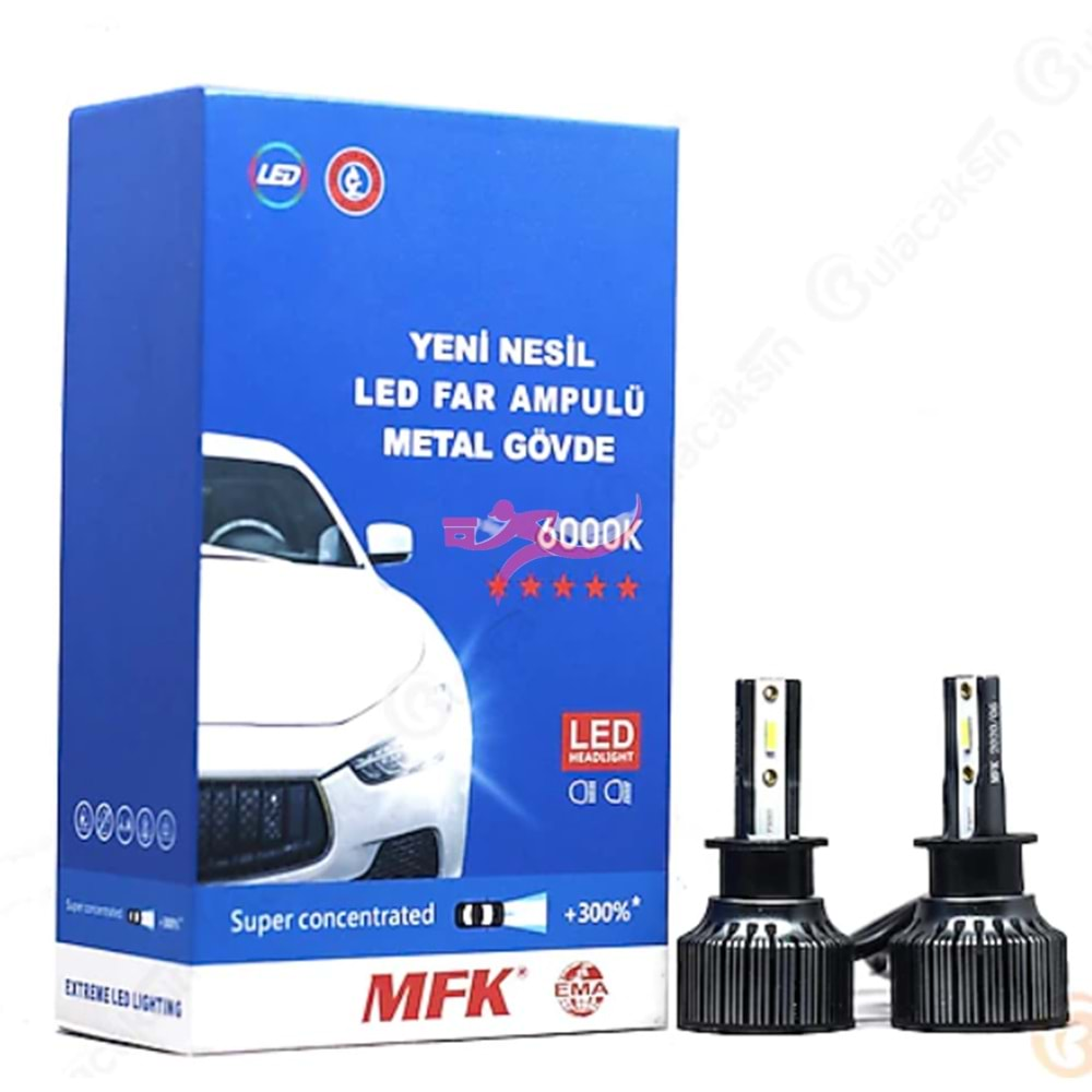 MFK 300-37 YENİ NESİL H27 LED XENON AMPUL 6000K