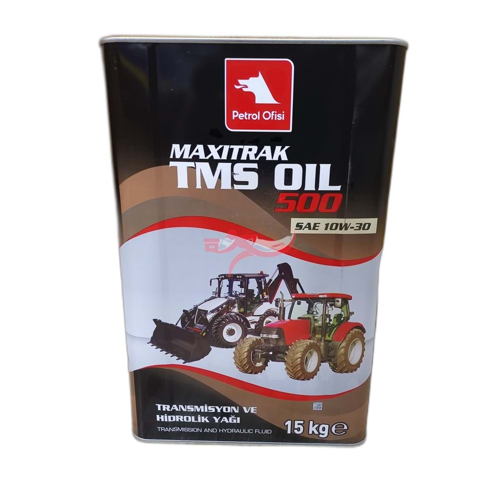 Petrol Ofisi Maxitrak TMS Oil 500 15KG Teneke