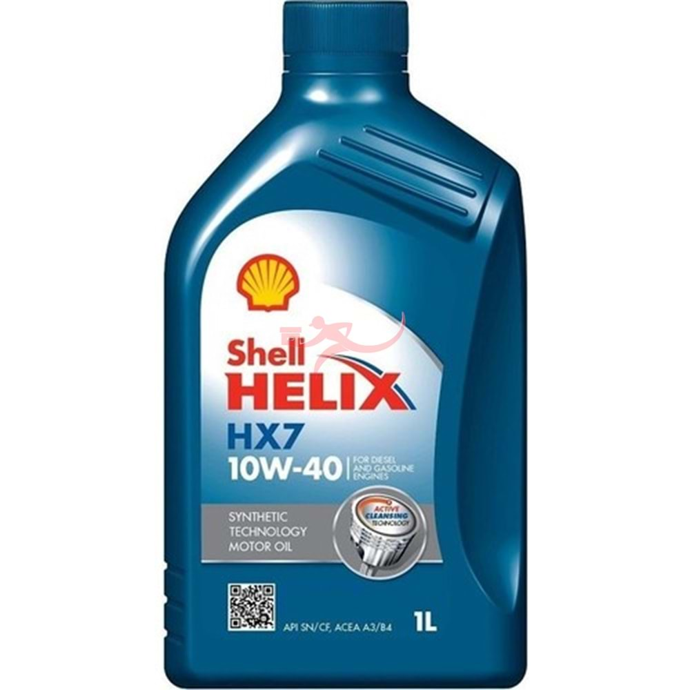 SHELL HELIX HX7 10W40 1LT MOTOR YAĞI