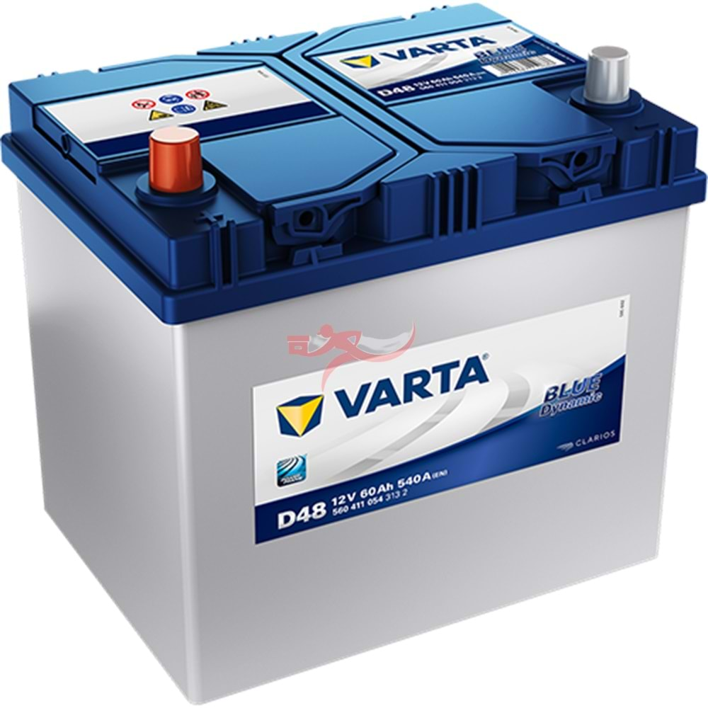 VARTA D48 12VOLT 60AH AKÜ BLUE DYNAMIC