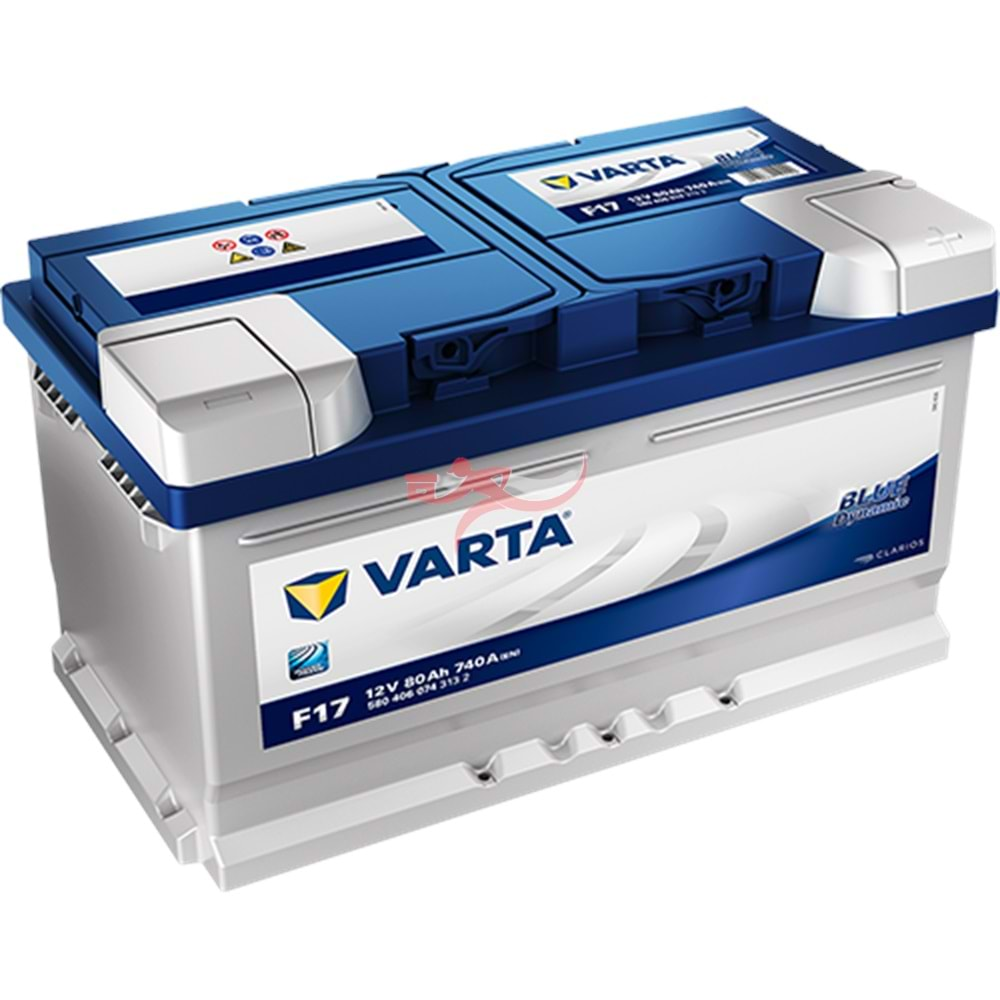 VARTA F17 12VOLT 80AH AKÜ BLUE DYNAMIC