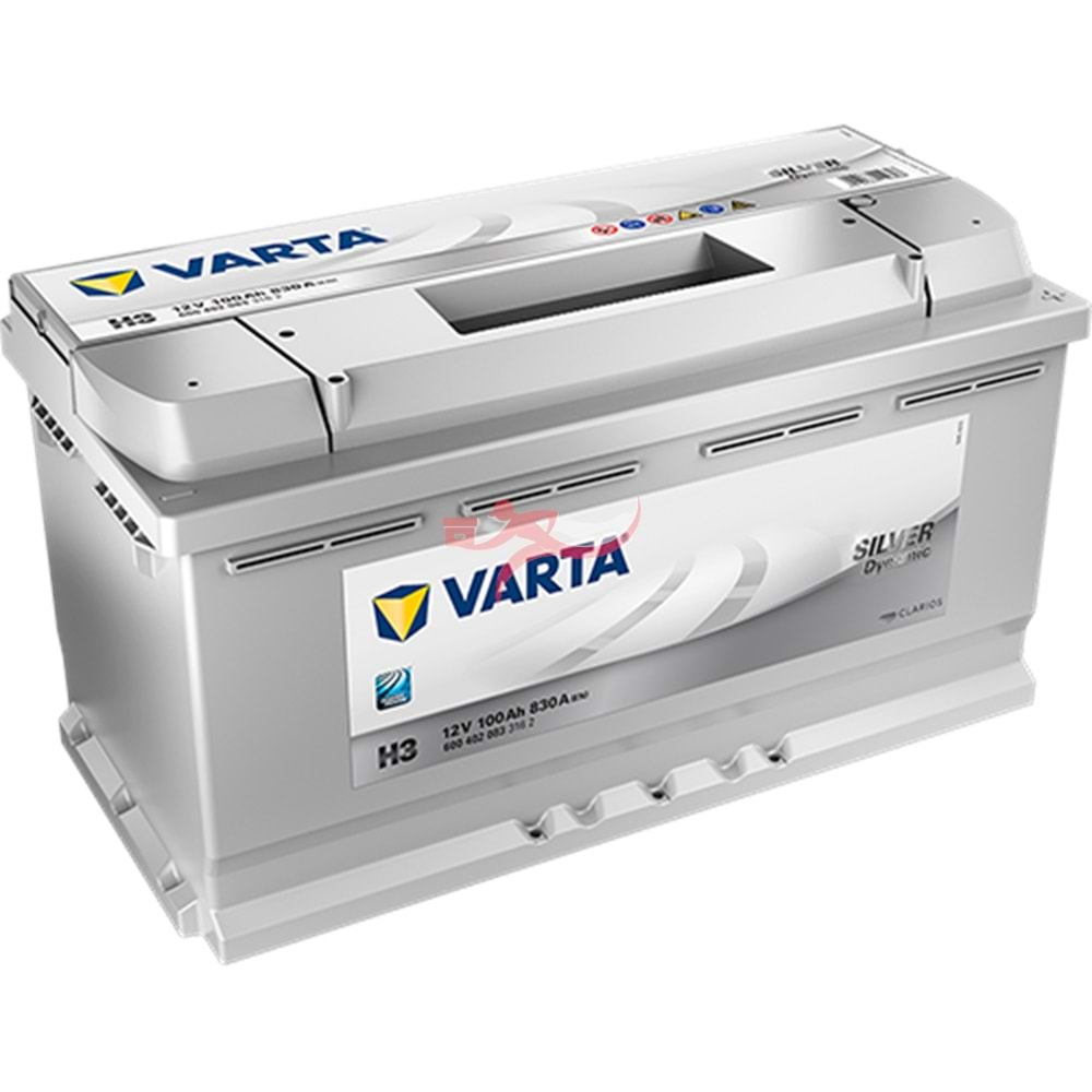 VARTA H3 12VOLT 100AH AKÜ SILVER DYNAMIC