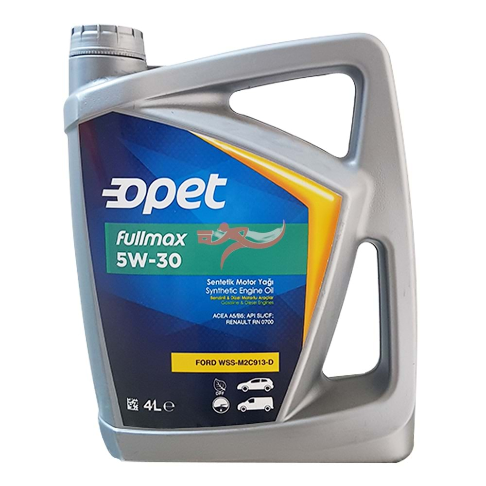 OPET FULLMAX 5W30 4 LT. ACEA A5/B5 APİ SL/CF