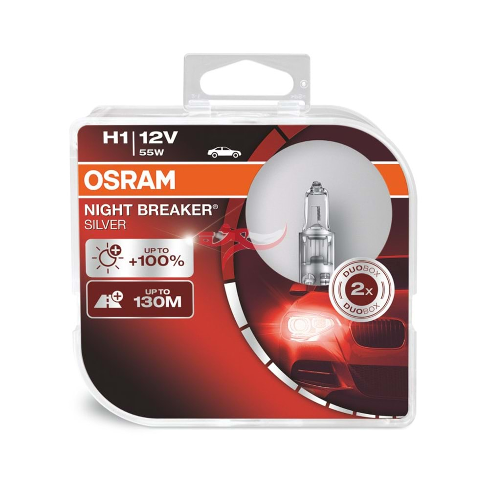 OSRAM NIGHT BREAKER SILVER (NBS) SERİSİ ECE H1 -12 Volt 55 Watt