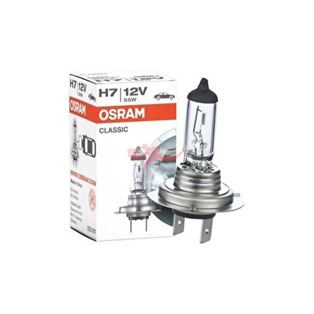 OSRAM 64210CLC 12V H7 55W FAR AMPULU