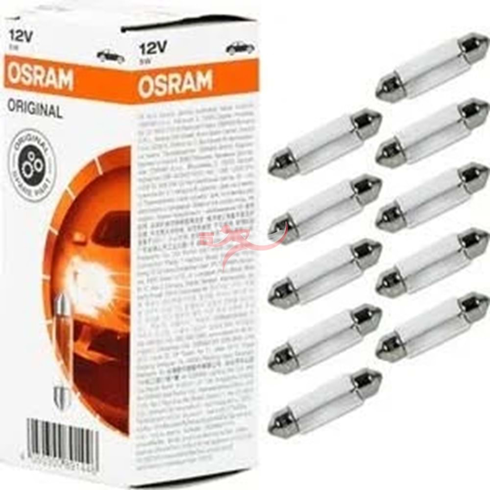 OSRAM 6423 24VOLT 5W SOFİT AMPÜL