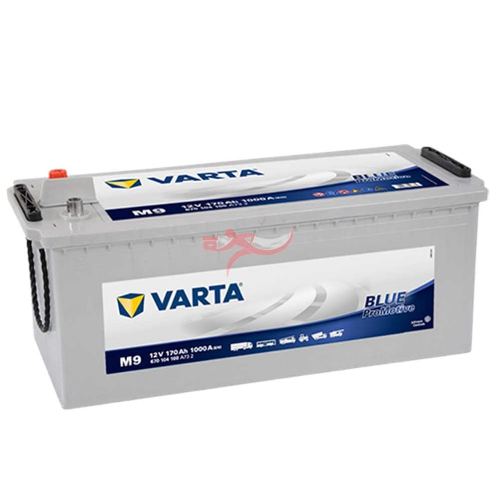 VARTA M9 12VOLT 170AMPER AKÜ BLUE PROMOTIVE