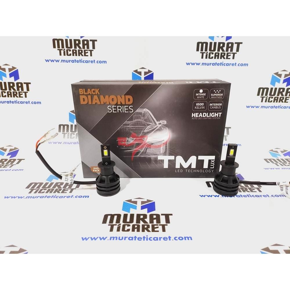 TMT 67151 BLACK DİAMOND 12V H3 LED XENON AMPUL 6500K