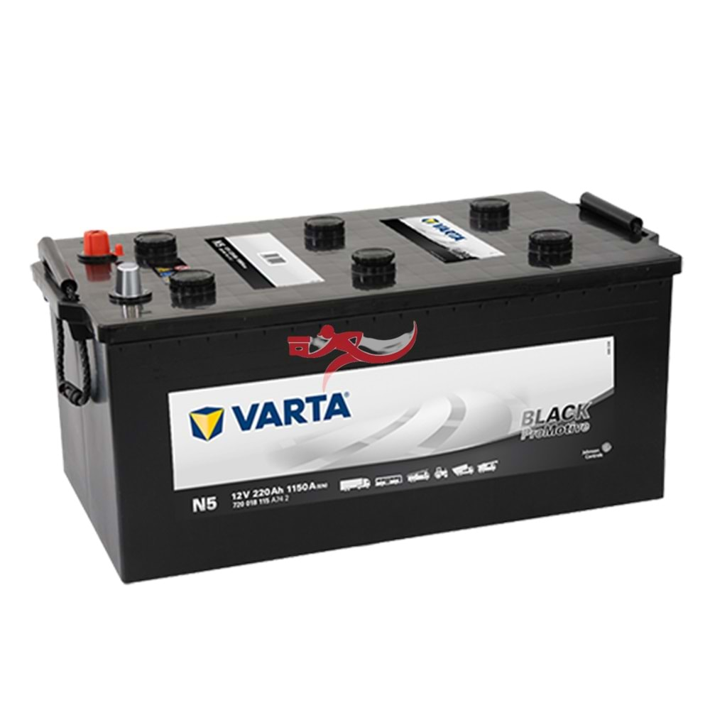 VARTA N5 12VOLT 220AH AKÜ BLACK PROMOTIVE