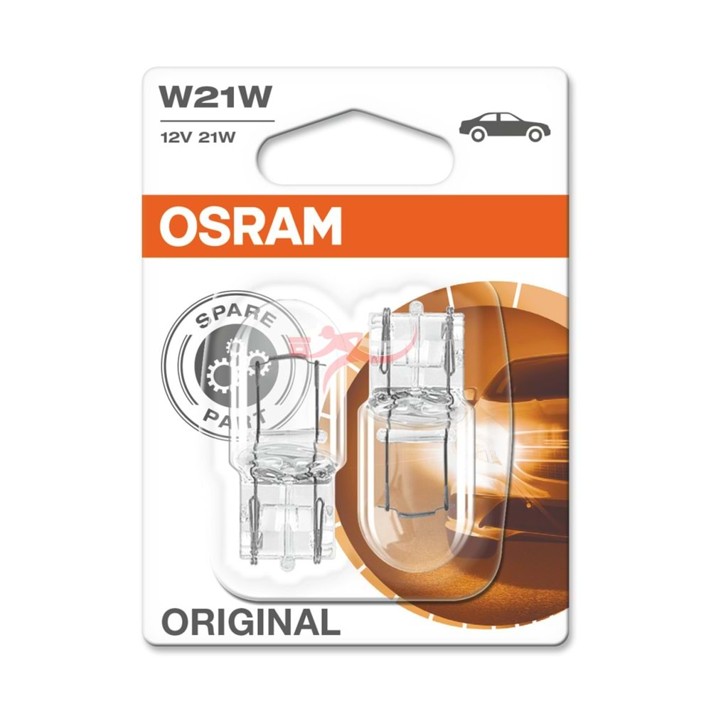 OSRAM T20 JUMBO DİPSİZ AMPÜL -12 Volt 21 Watt