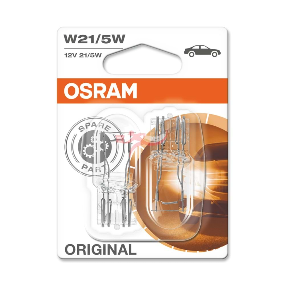 OSRAM 751502B -12 Volt 5 Watt BÜYÜK DİPSİZ AMPUL