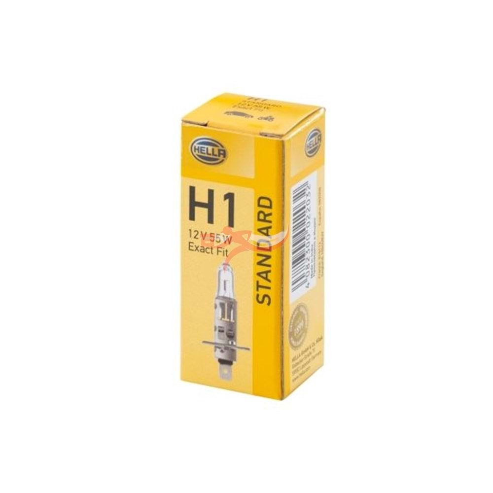 HELLA 8GH178555031 12V 55W H1 FAR AMPULU