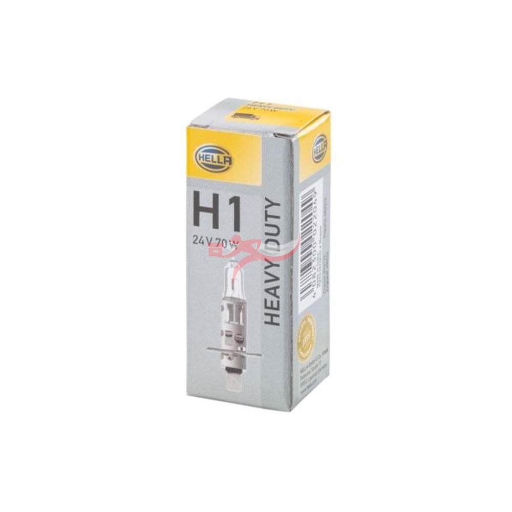 HELLA 8GH178555141 24V 70W H1 FAR AMPULU