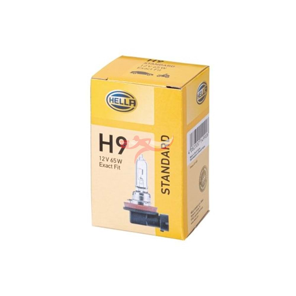 HELLA 8GH178555161 12V 65W H9 FAR AMPULU