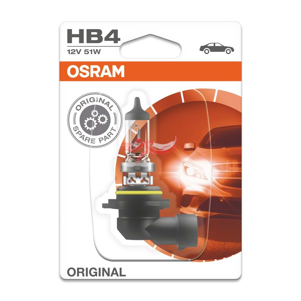 OSRAM 9006 - HB4 FAR AMPUL 12 VOLT 55 Watt