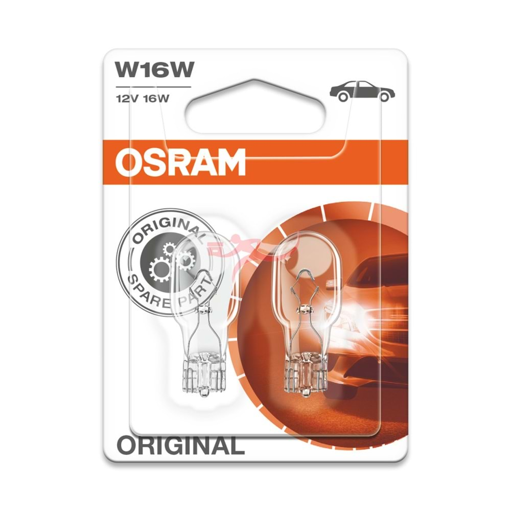 OSRAM 92102B - BÜYÜK DİPSİZ AMPÜL 12 VOLT T15