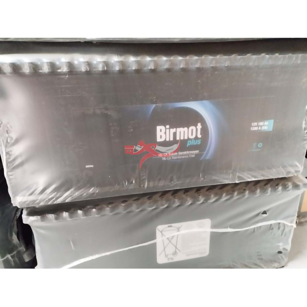 BİRMOT 12V 180AH BİRMOT PLUS AKÜ (Bakım Gerektirmeyen)