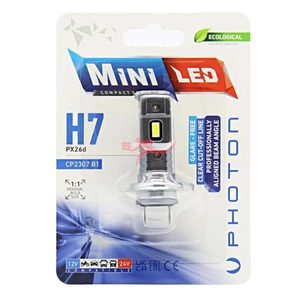 PHOTON MINI H7 12-24V COMPACT LED (TEKLİ BLİSTER)