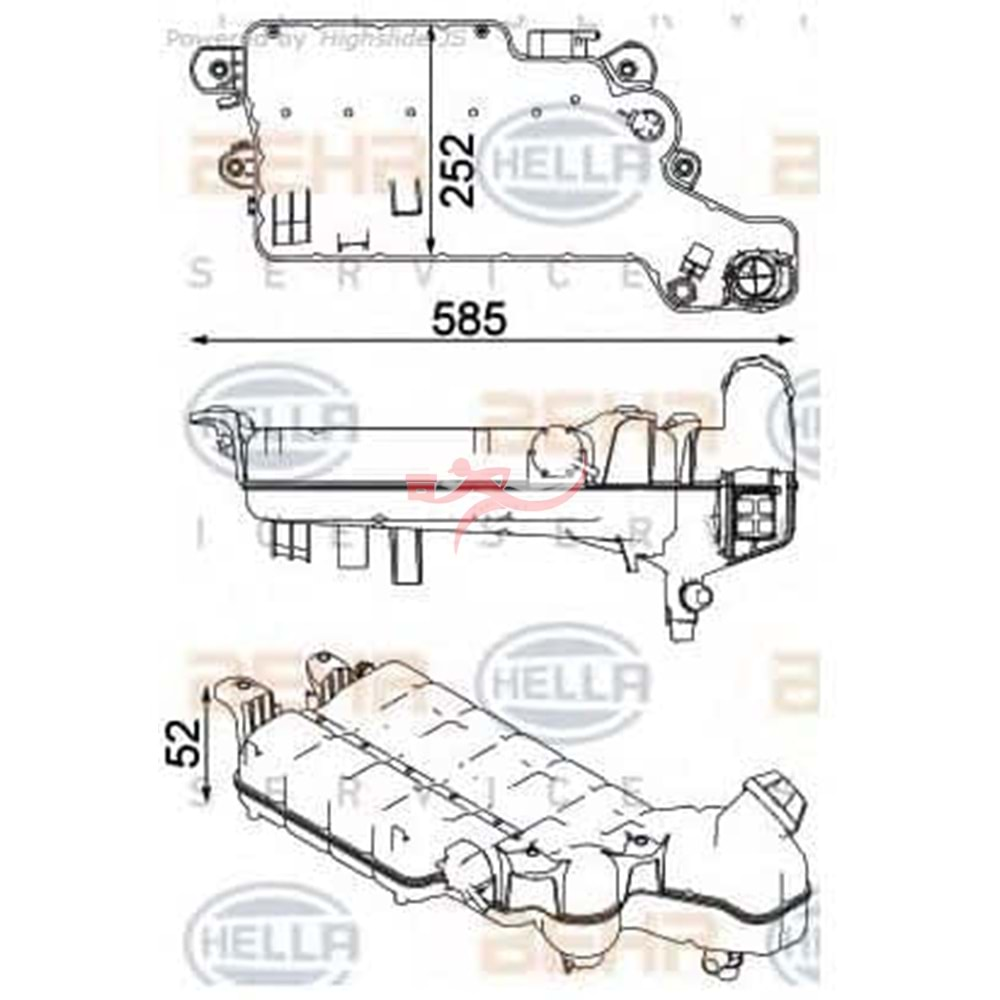 BEHR CRT99000P İmpusat Su Deposu TGM-TGL YENİ MODEL