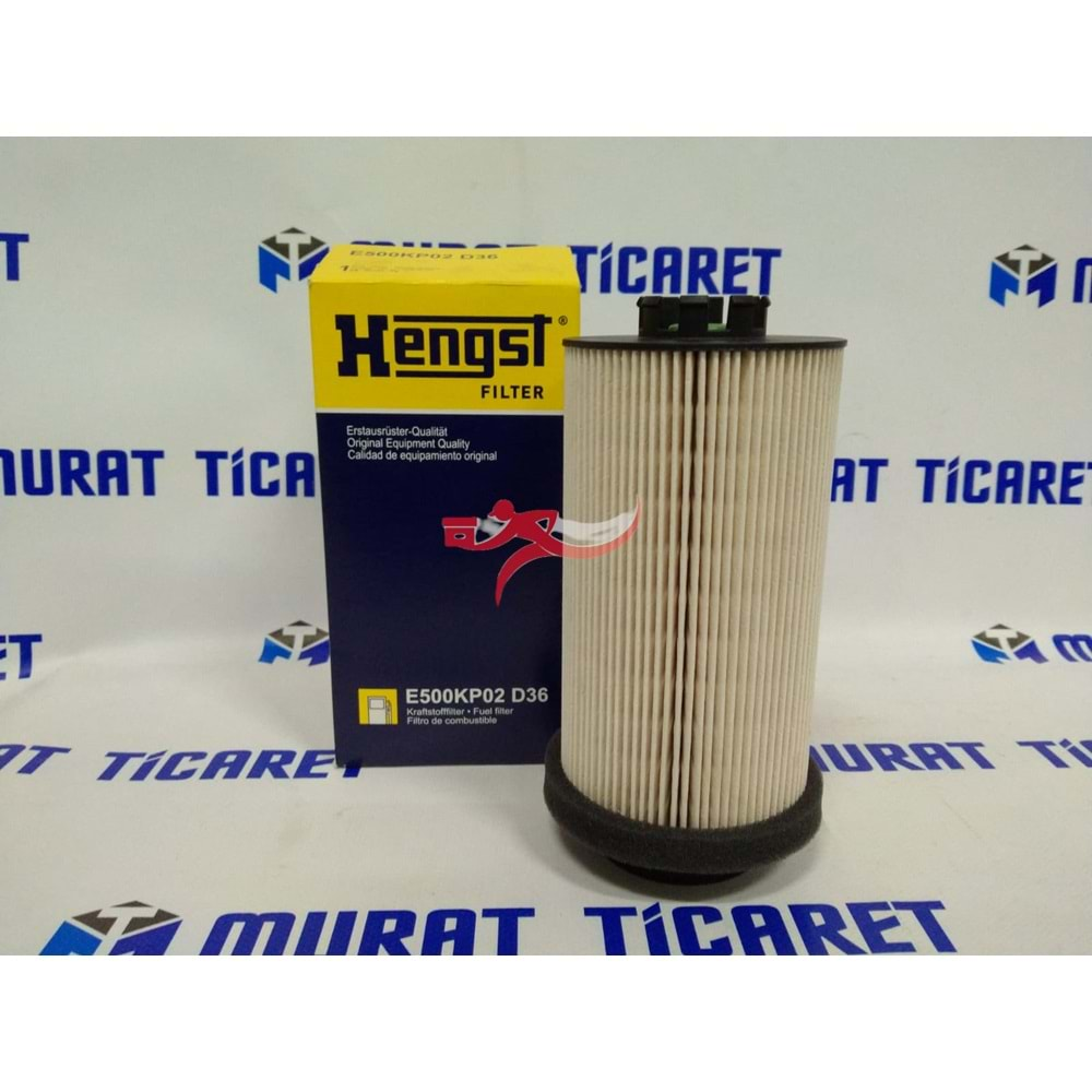 HENGST E500KP02D36 MAZOT FİLTRESİ AXOR 1840 ACTROS