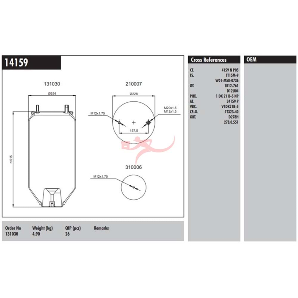 CONNECT MD14159 KIRKAYAK DİNGİL KALDIRMA KÖRÜĞÜ