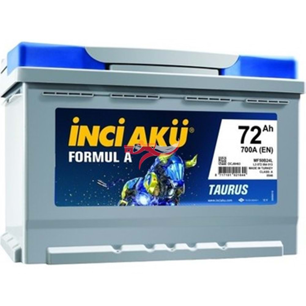 İNCİ 12VOLT 72Ah AKÜ