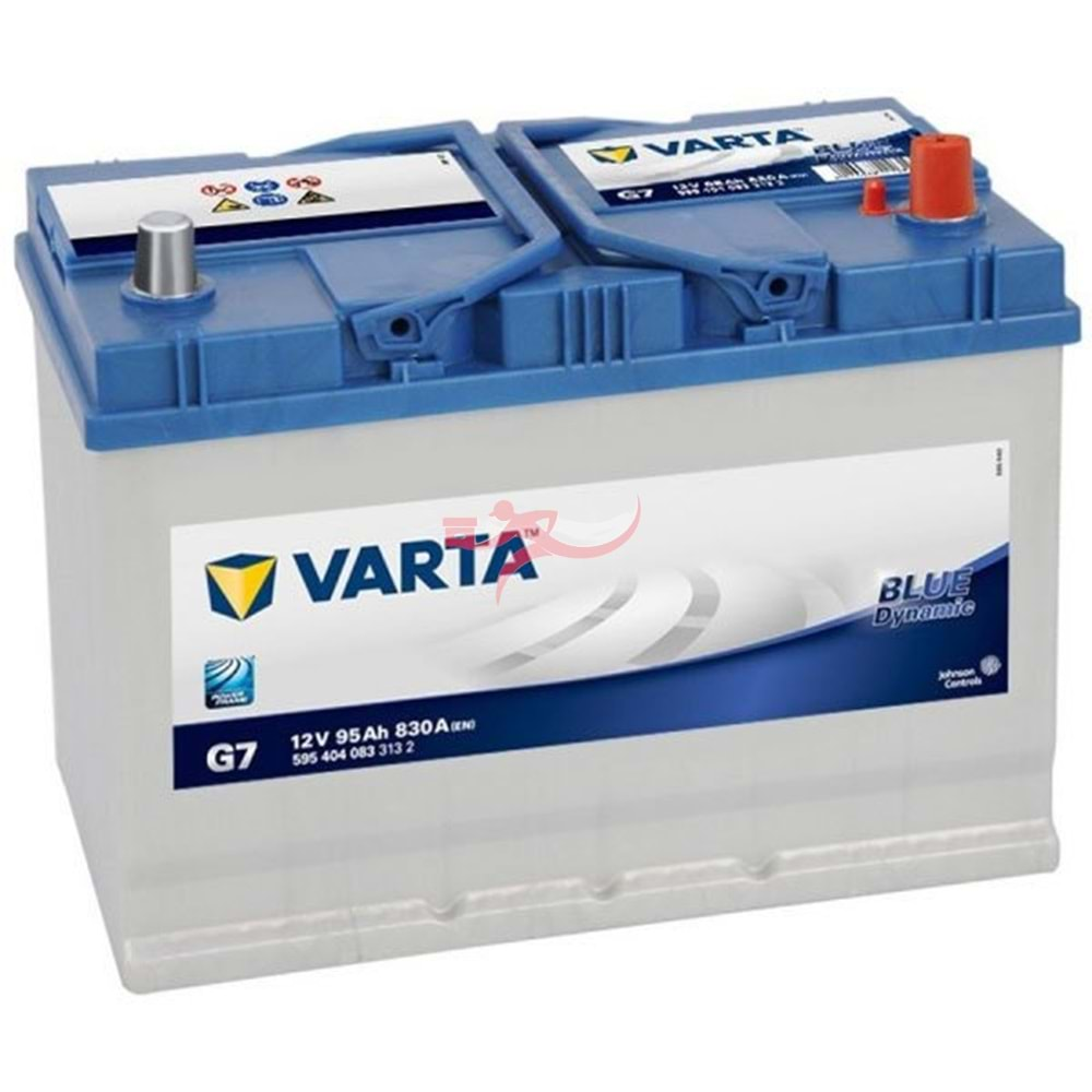 VARTA G7 12VOLT 95Ah AKÜ 830 EN (NOT:2021 İMALAT) 572 409 068