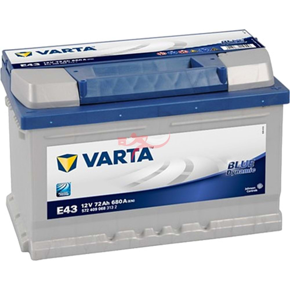 VARTA E43 12 VOLT 72AH AKÜ