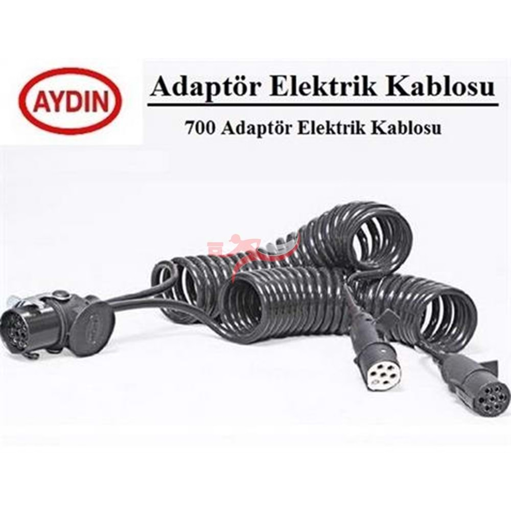 AYDIN 700 ADAPTÖR ÇİFT FİŞLİ ELEKTİRİK KABLOSU