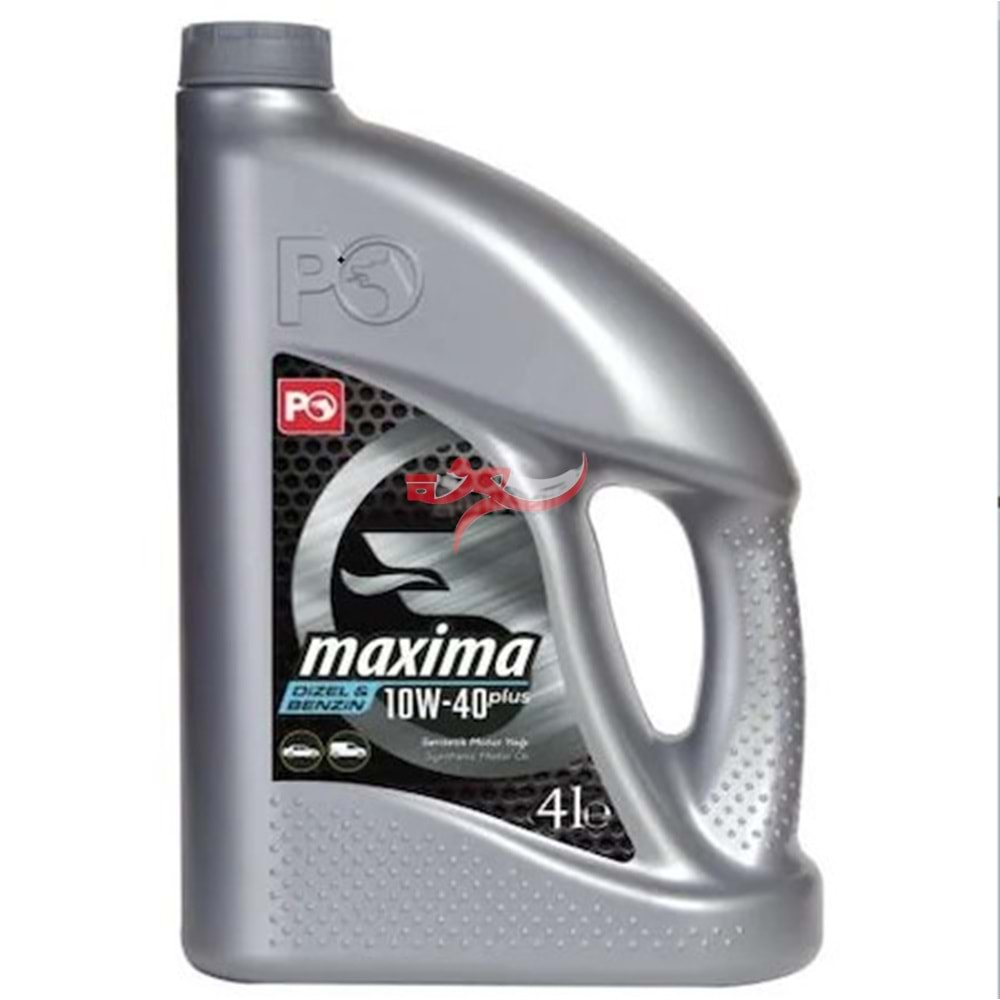 PETROL OFİSİ MAXİMA 10W40 PLUS 4LT BENZİNLİ & DİZEL UYUMLU