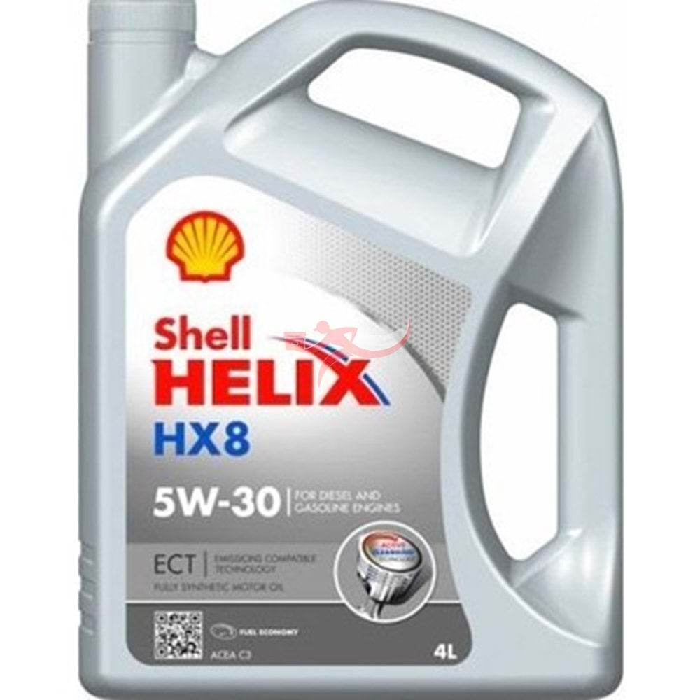 SHELL HELİX HX8 5W30 ECT 4LT C3 VW504.00/507.00 DPF UYUMLU