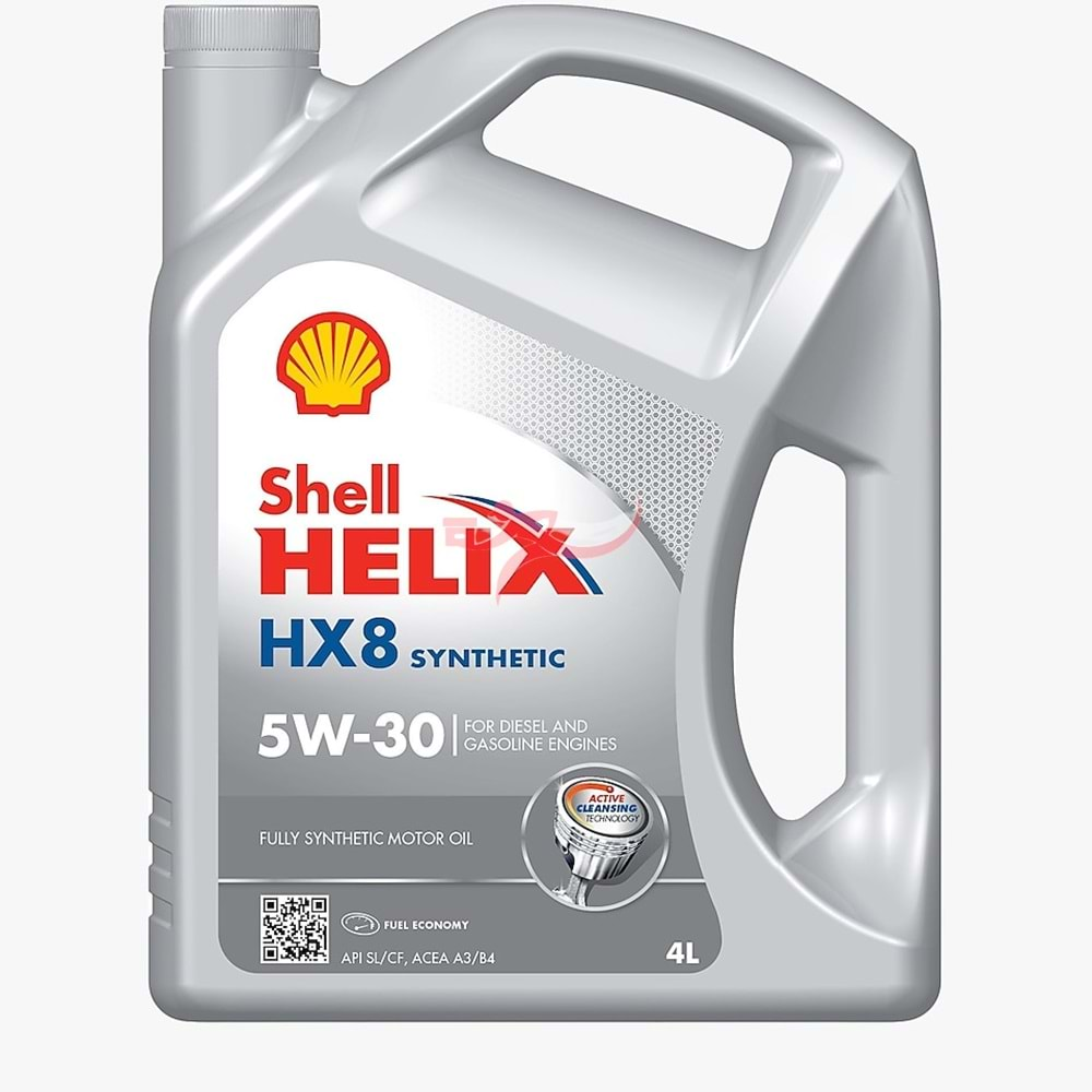 SHELL HELİX HX8 SYNTHETİC 5W-30 4LT MOTOR YAĞI