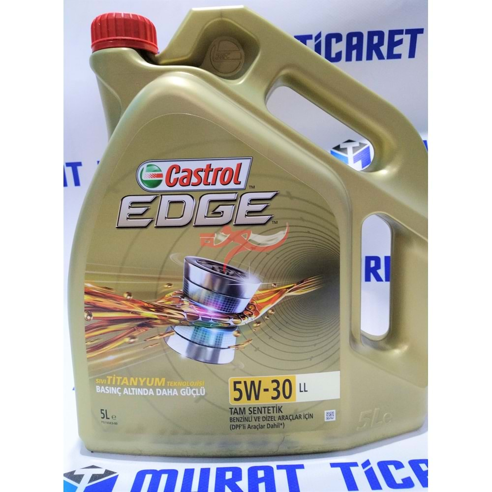 CASTROL EDGE 5W30-5 LITRE-DPF UYUMLU