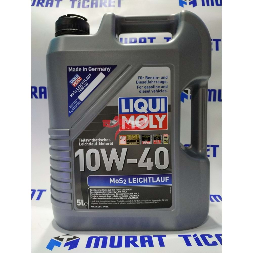 LIQUI MOLY MOS2 10W40 5 LT, 2184