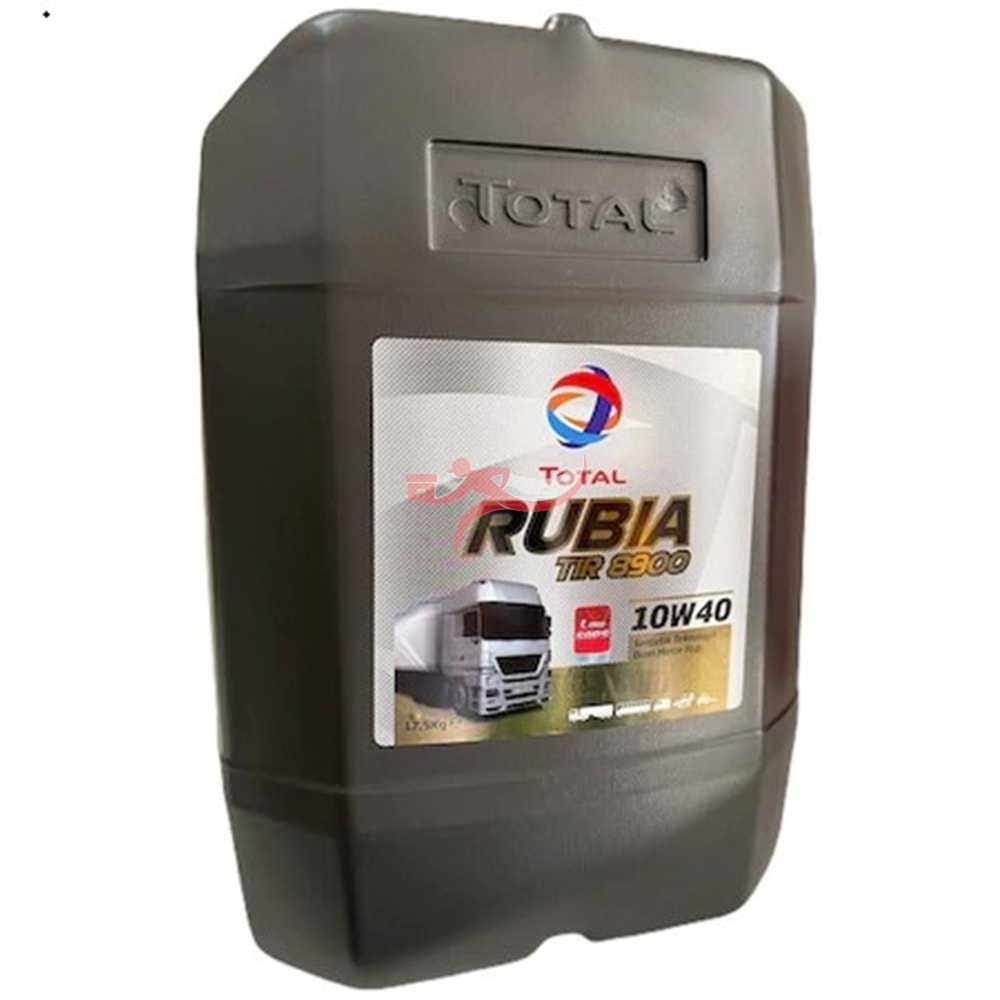 TOTAL RUBİA 8900 10W40 MOTOR YAĞI 17,5 E6/E9