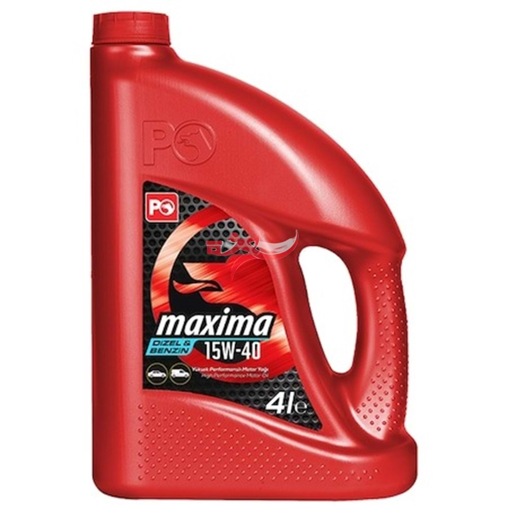 PETROL OFİSİ MAXİMA 15W40 4LT DİZEL & BENZİNLİ UYUMLU