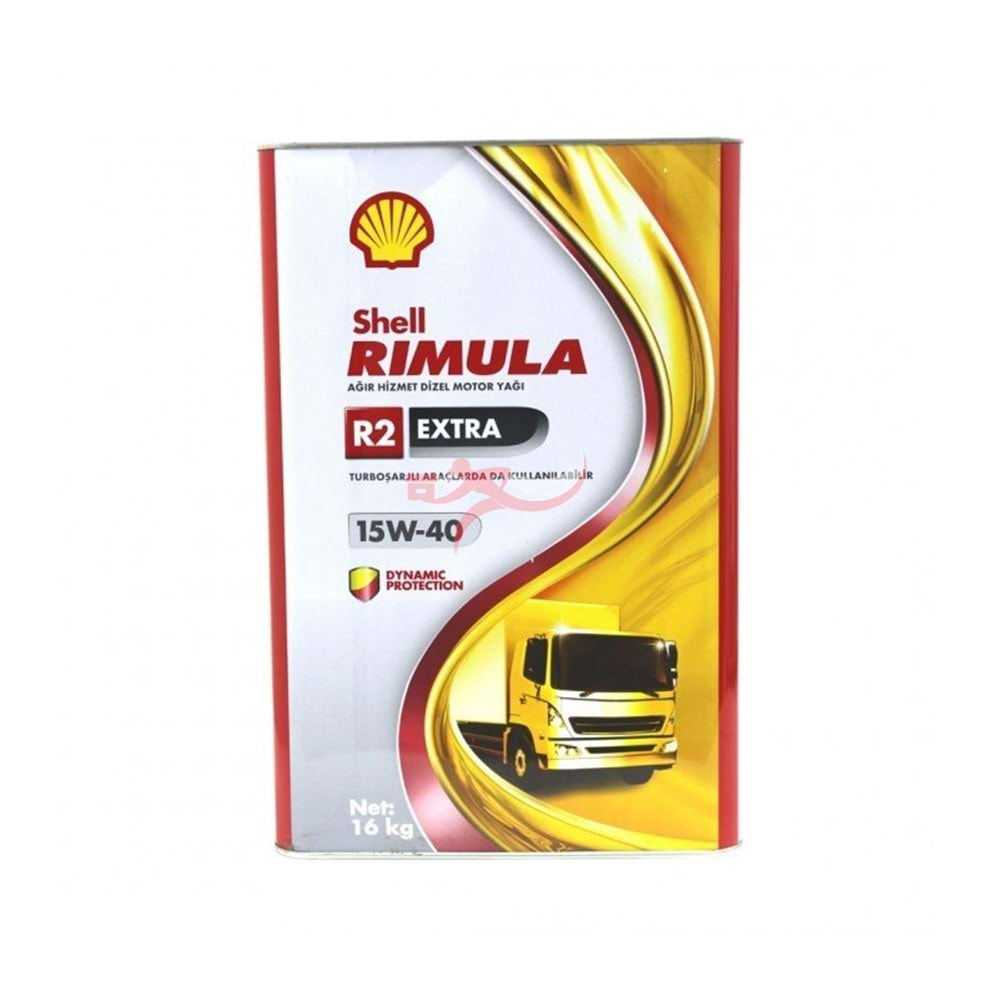 SHELL RİMULA R2 EXTRA 15W40 16 KG