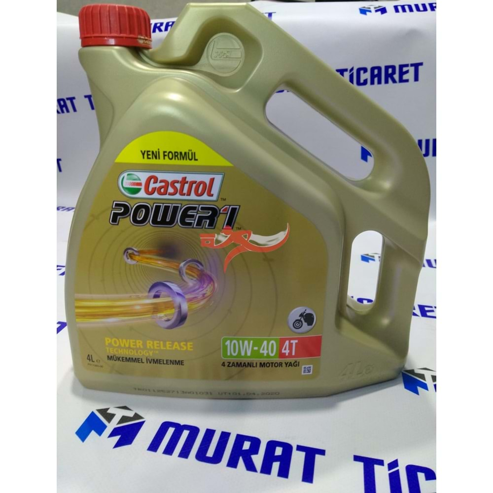 CASTROL POWER1 10W40 4T 4LİTRE