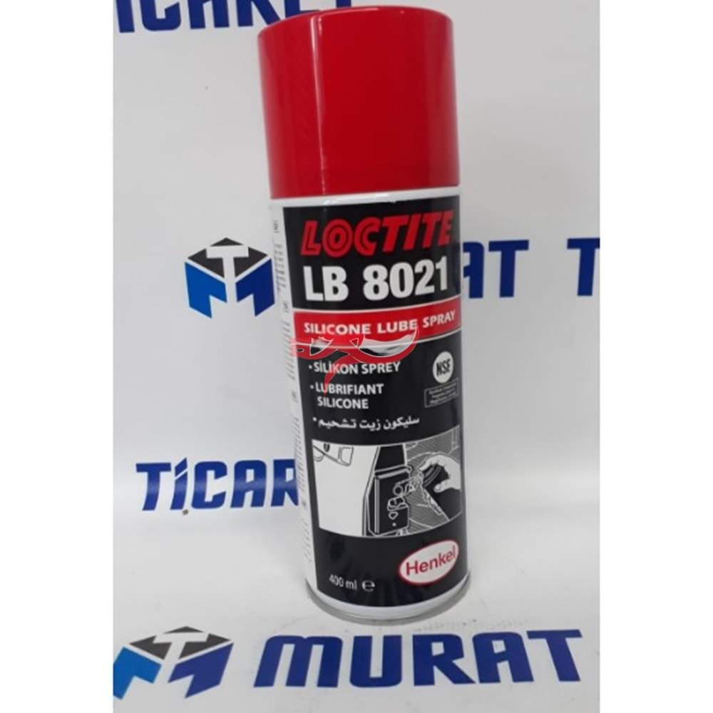 LOCTİTE LB 8021 SİLİKON SPREY 400ML