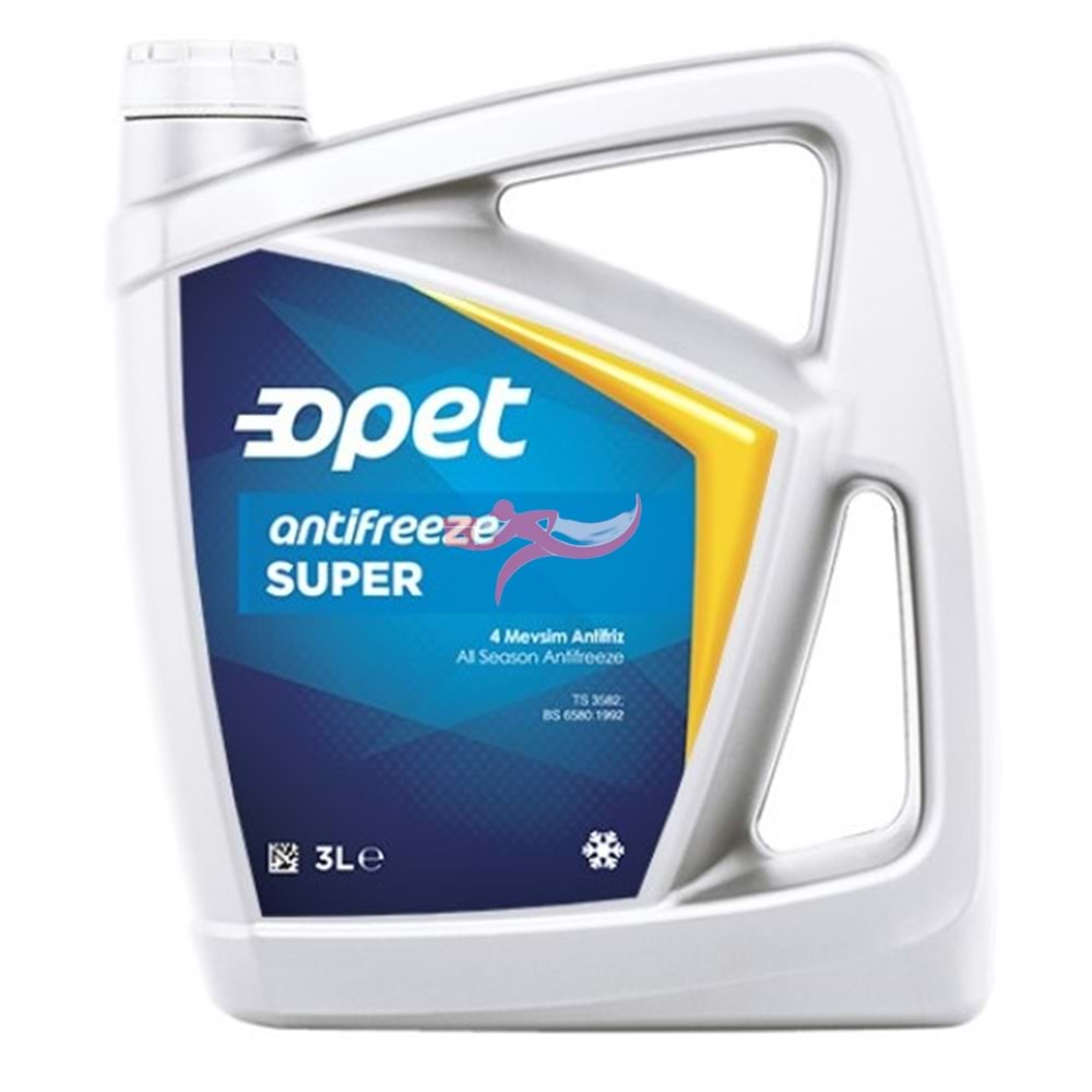 OPET SUPER ANTİFRİZ SÜPER 3LT MAVİ