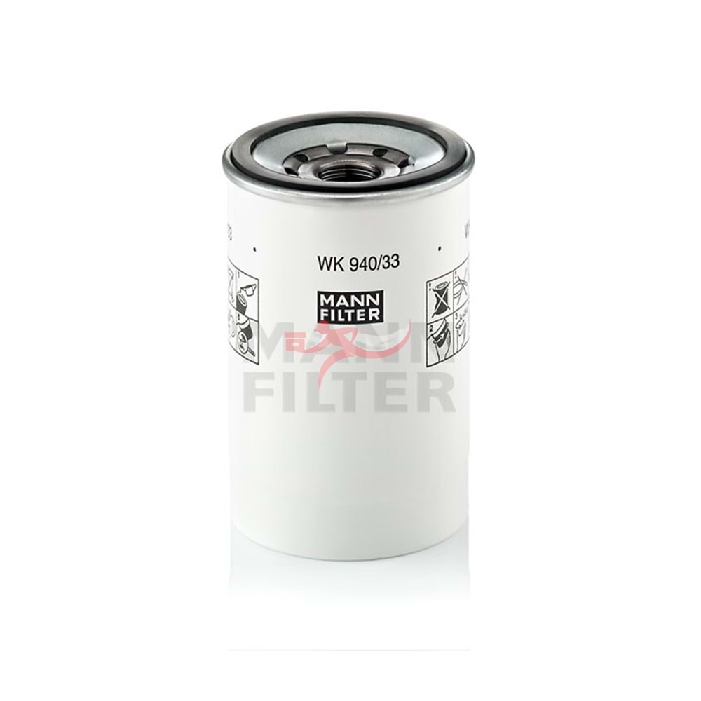 MANN FILTER WK940/33X SEPAR-SU AYIRICI FİLTRESİ RENAULT - VOLVO