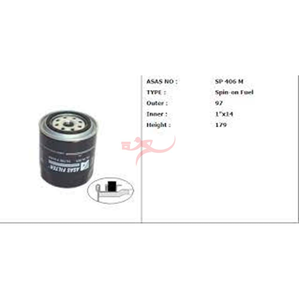 ASAS SP406M TERMOKİNG MAZOT FİLTRESİ