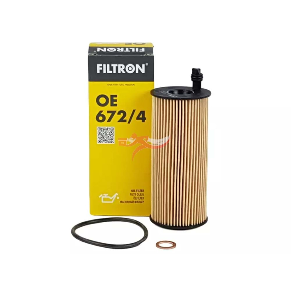 FİLTRON OE672/4 YAĞ FİLTRESİ BMW 1 2 3 4 320 03/13 f10 520d-320i