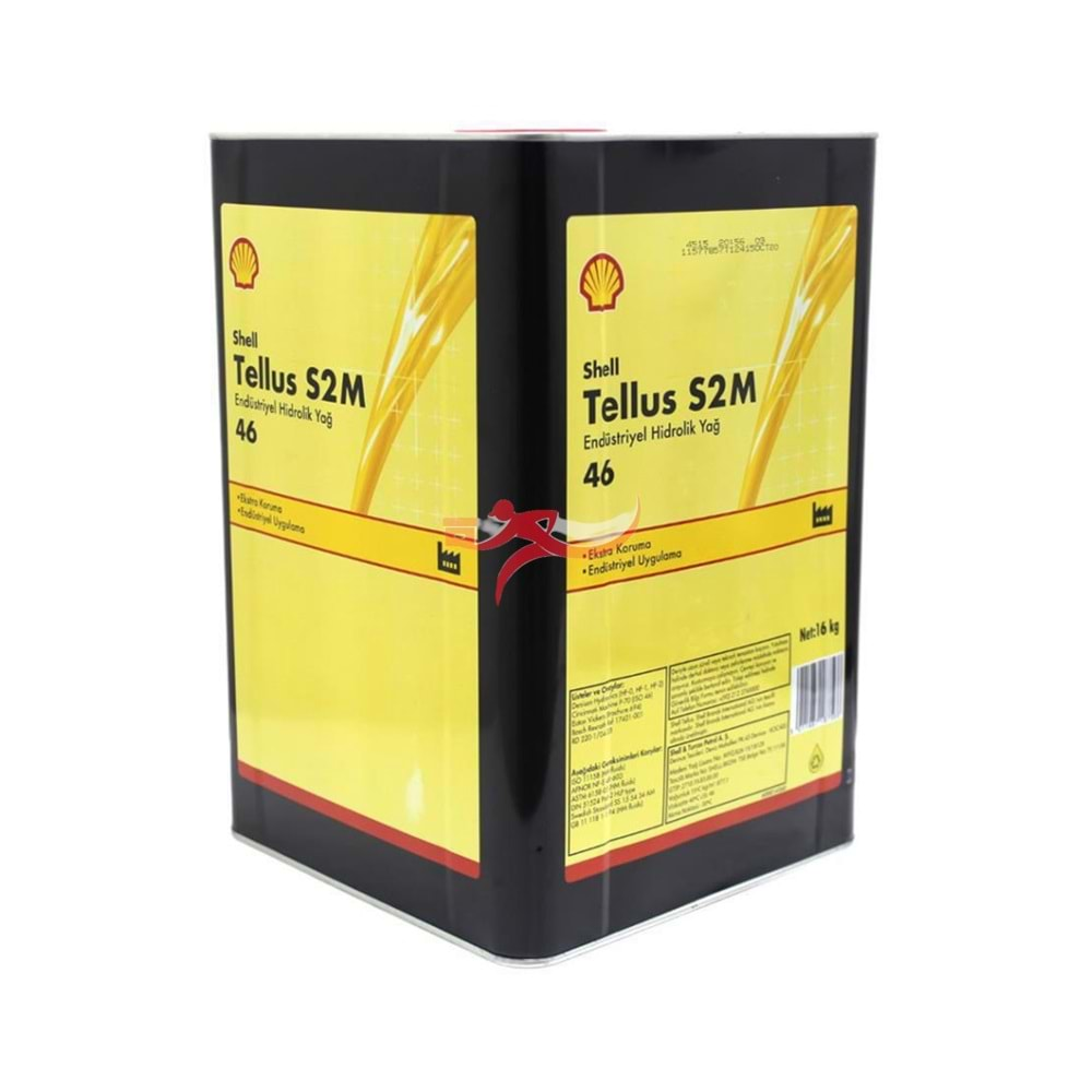 SHELL TELLUS S2M 46 HİDROLİK YAĞI 16LT TENEKE