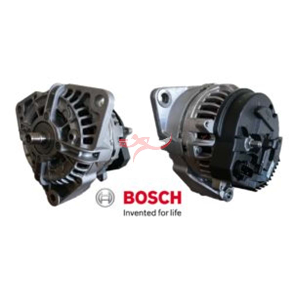 BOSCH 0124555168 - ŞARJ DİNAMOSU AXOR, ATEGO, ACTROS 80 AMPER