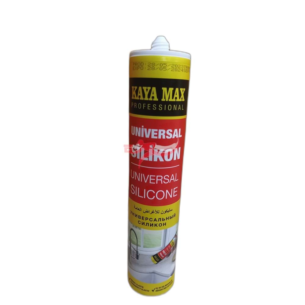 KAYAMAX PROFESSIONAL UNİVERSAL ŞEFFAF SİLİKON 280GR